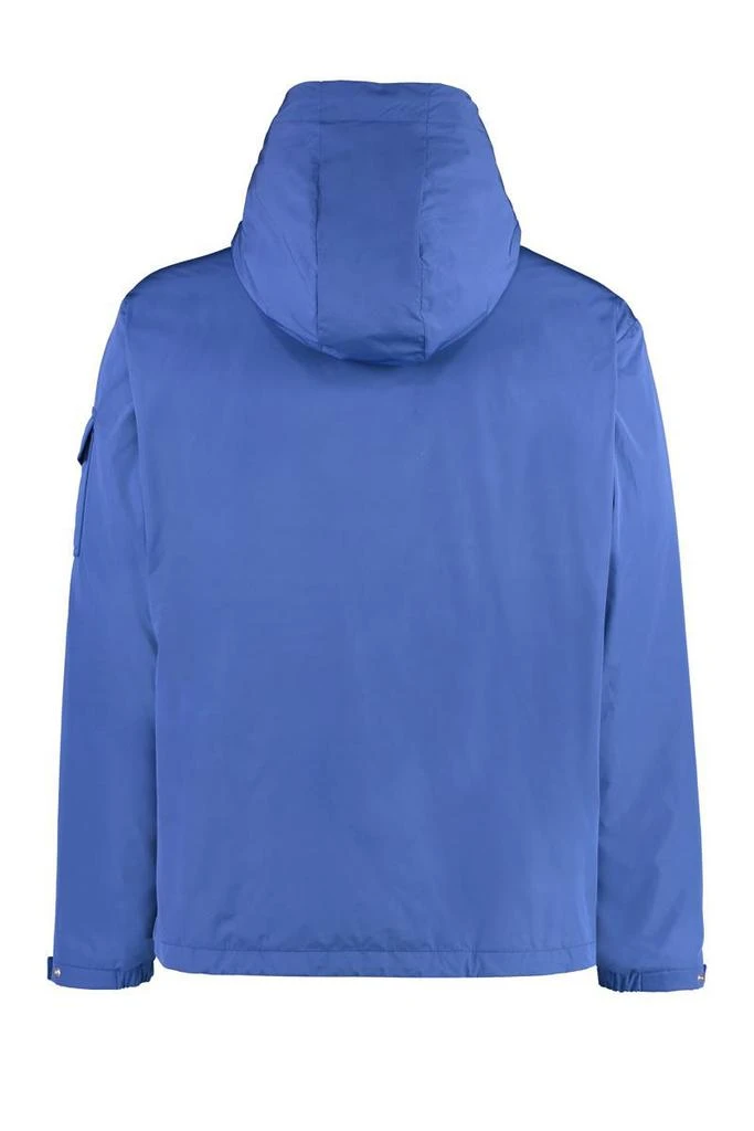 商品Moncler|Moncler Granero Hooded Windbreaker in Blue,价格¥7449,第2张图片详细描述