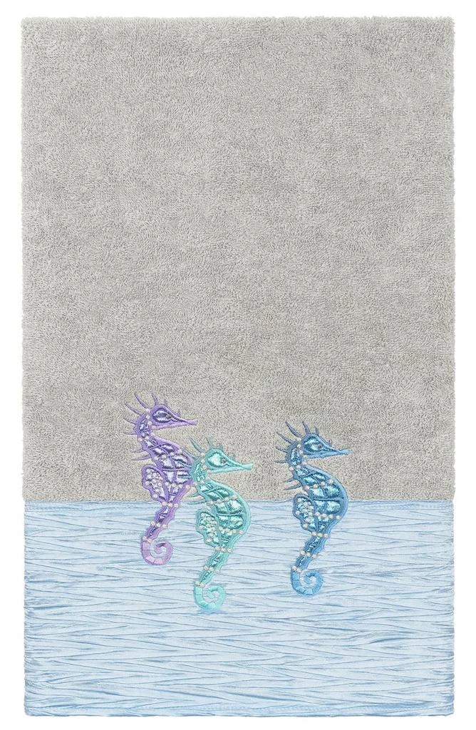 商品Linum Home Textiles|SOFIA Seahorse Embellished Turkish Cotton Bath Towel,价格¥328,第1张图片