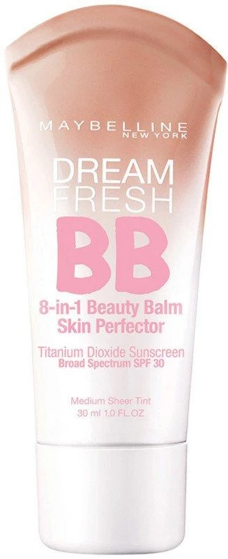 商品Maybelline|Dream Fresh BB Cream 8-In-1 Skin Perfector,价格¥68,第1张图片详细描述