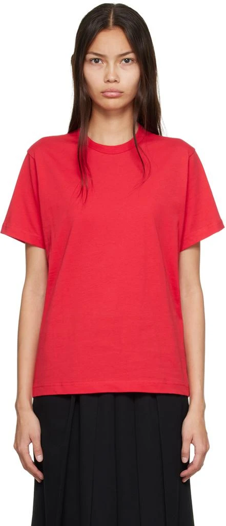 商品Comme des Garcons|Red Printed T-Shirt,价格¥418,第1张图片