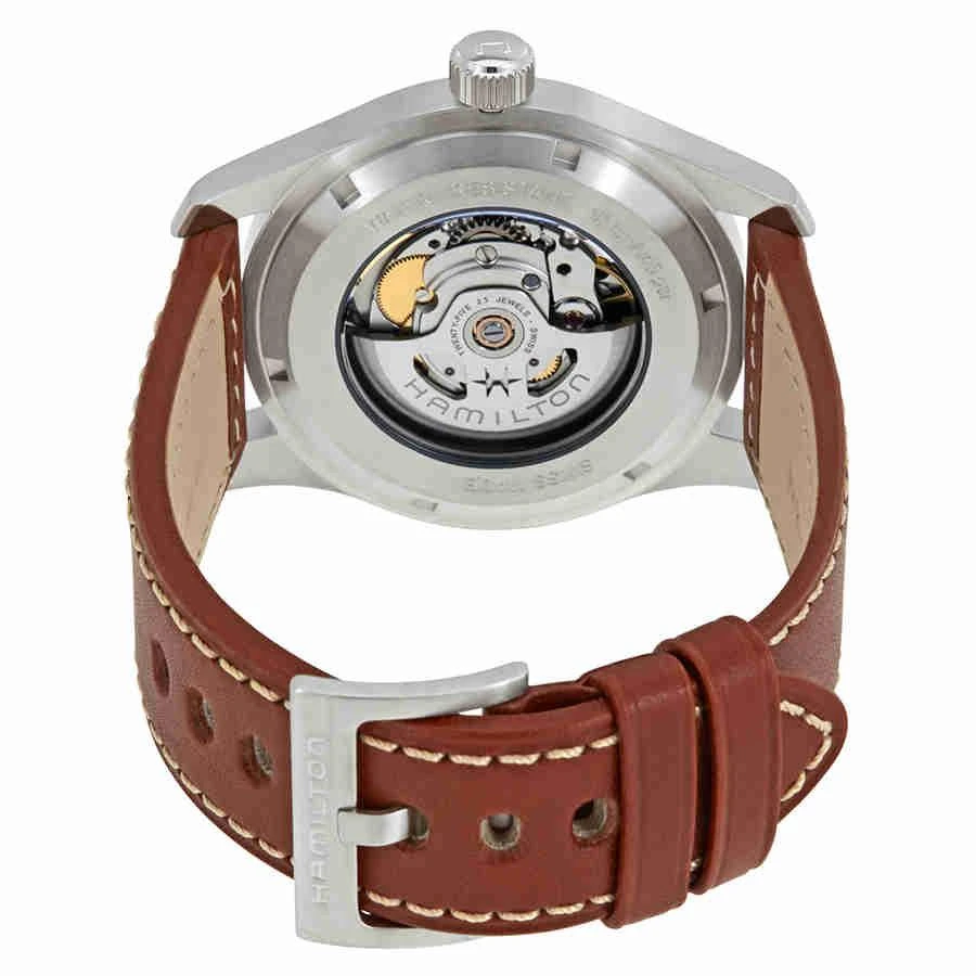 商品Hamilton|Khaki Field Automatic Black Dial Men's Watch H70555533,价格¥3739,第3张图片详细描述