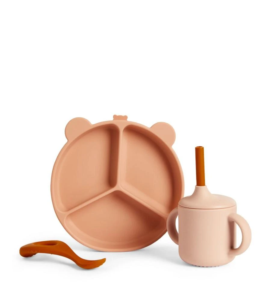 商品Liewood|Silicone Plate, Spoon and Beaker Set,价格¥421,第2张图片详细描述