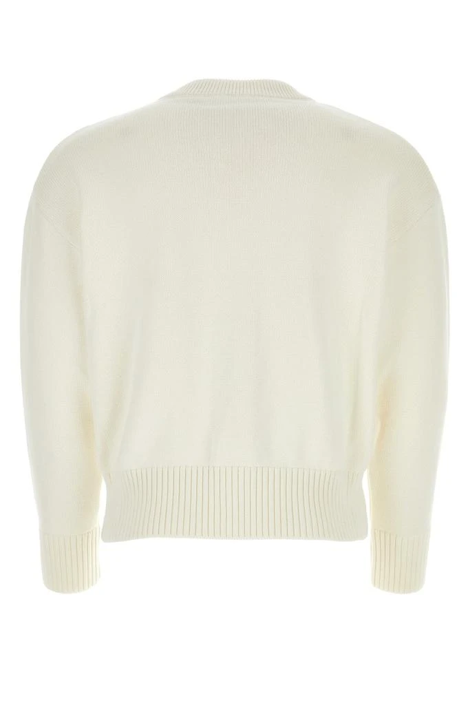 商品AMI|AMI Paris Ami de Coeur Logo Embroidered Knitted Cardigan,价格¥1629,第2张图片详细描述