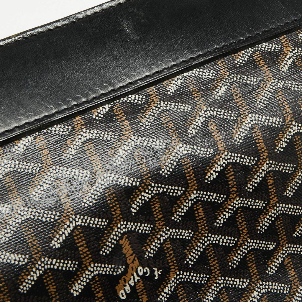 Goyard Black Goyardine Coated Canvas Steamer PM Bag商品第9张图片规格展示