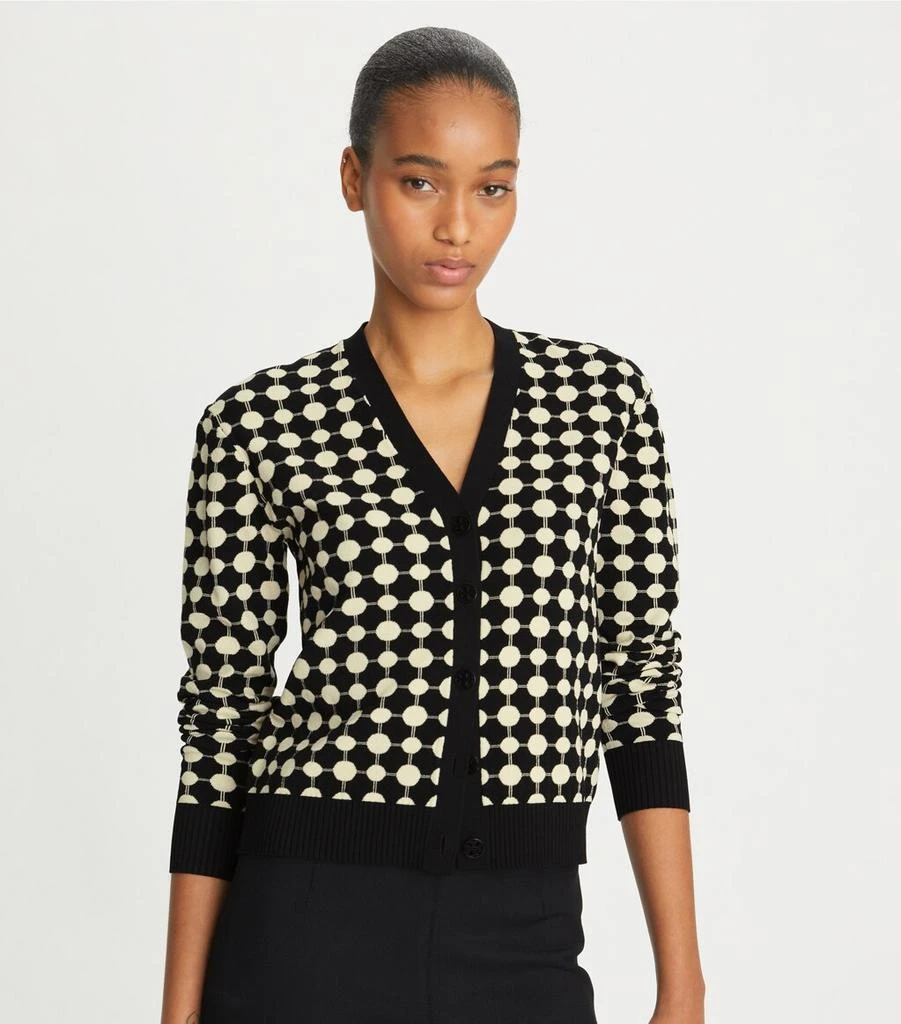 商品Tory Burch|Jacquard Viscose Cardigan,价格¥2480,第4张图片详细描述