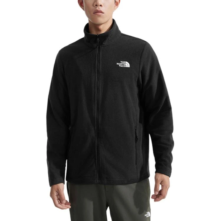 商品[国内直发] The North Face|北面 城市户外系列 品牌logo图案休闲运动拉链保暖立领夹克 男款 宇宙黑,价格¥675,第6张图片详细描述
