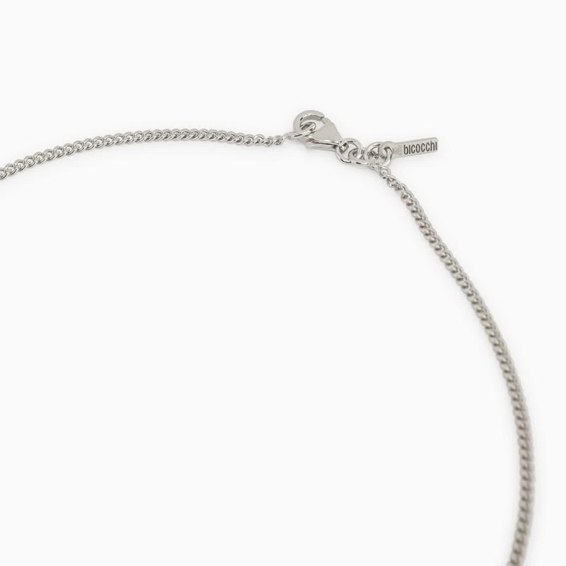 商品Emanuele Bicocchi|925 SILVER ROSE AND PEARL NECKLACE,价格¥1540,第4张图片详细描述