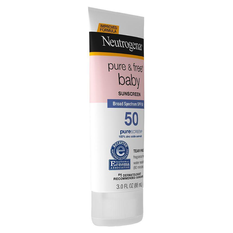 商品Neutrogena|Pure & Free Baby Mineral Sunscreen with SPF 50 Fragrance Free,价格¥96,第5张图片详细描述