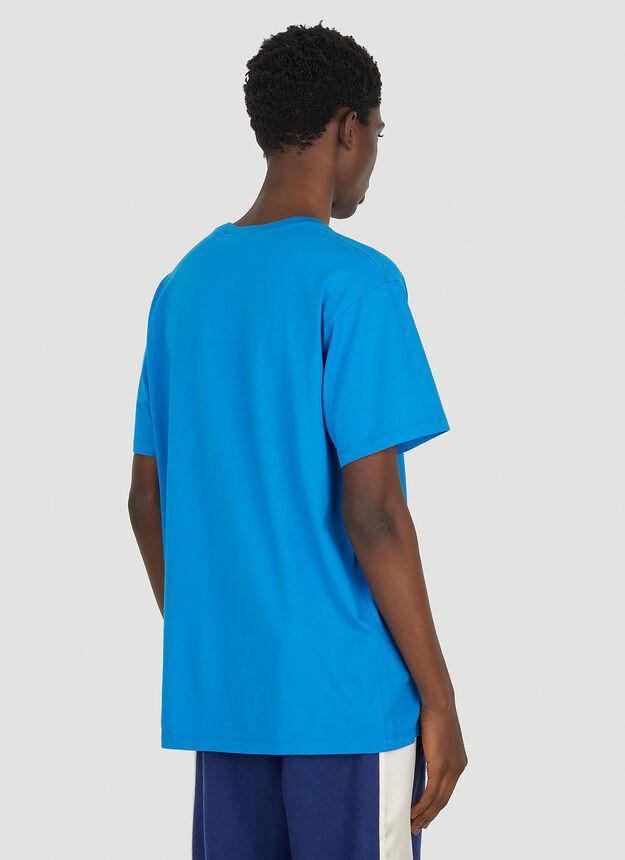 商品Gucci|Retro Skunk T-Shirt in Blue,价格¥4033,第6张图片详细描述