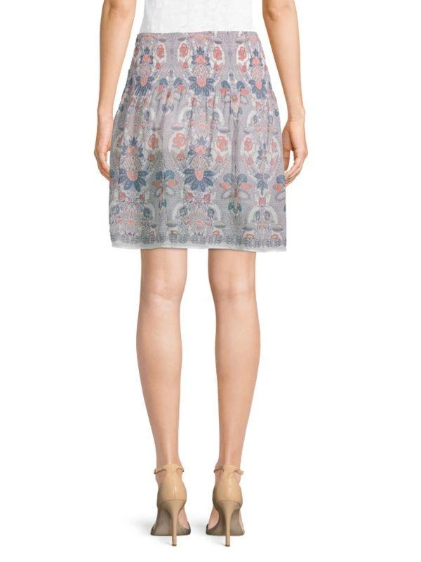 商品Max Studio|Patterned Circle Skirt,价格¥117,第2张图片详细描述