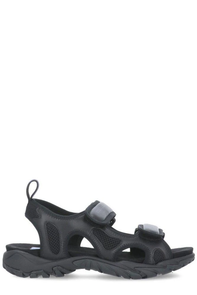 商品Alexander McQueen|McQ Alexander McQueen Striae Open-Toe Sandals,价格¥1267,第1张图片