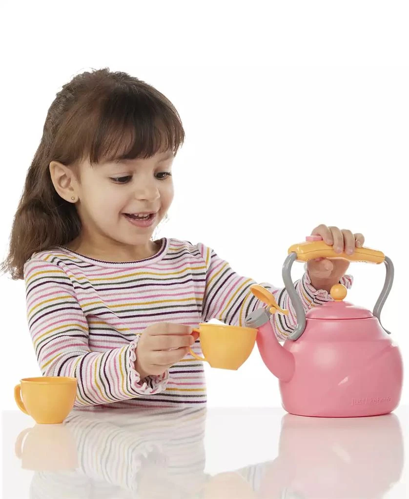 商品Just Like Home|Toy Tea Kettle Play Set,价格¥60,第3张图片详细描述