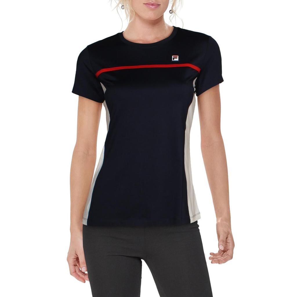 Fila Womens Heritage Tenns Fitness T-Shirt商品第1张图片规格展示