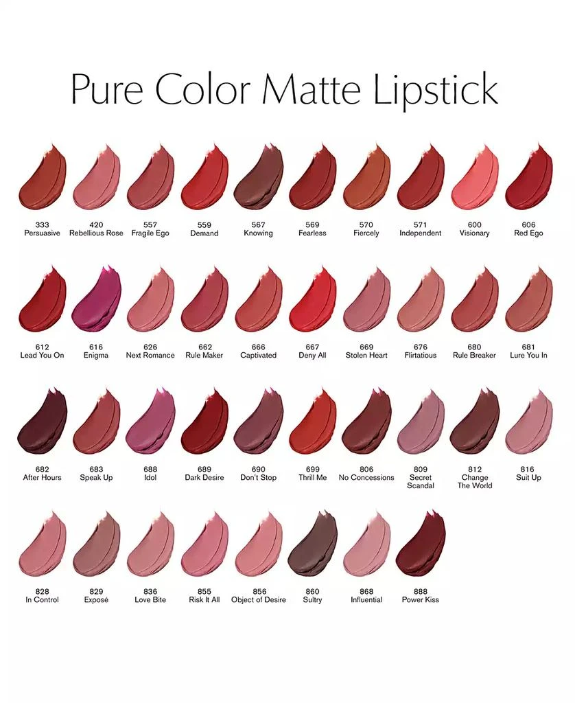 商品Estée Lauder|Pure Color Long-Lasting Matte Lipstick,价格¥256,第5张图片详细描述