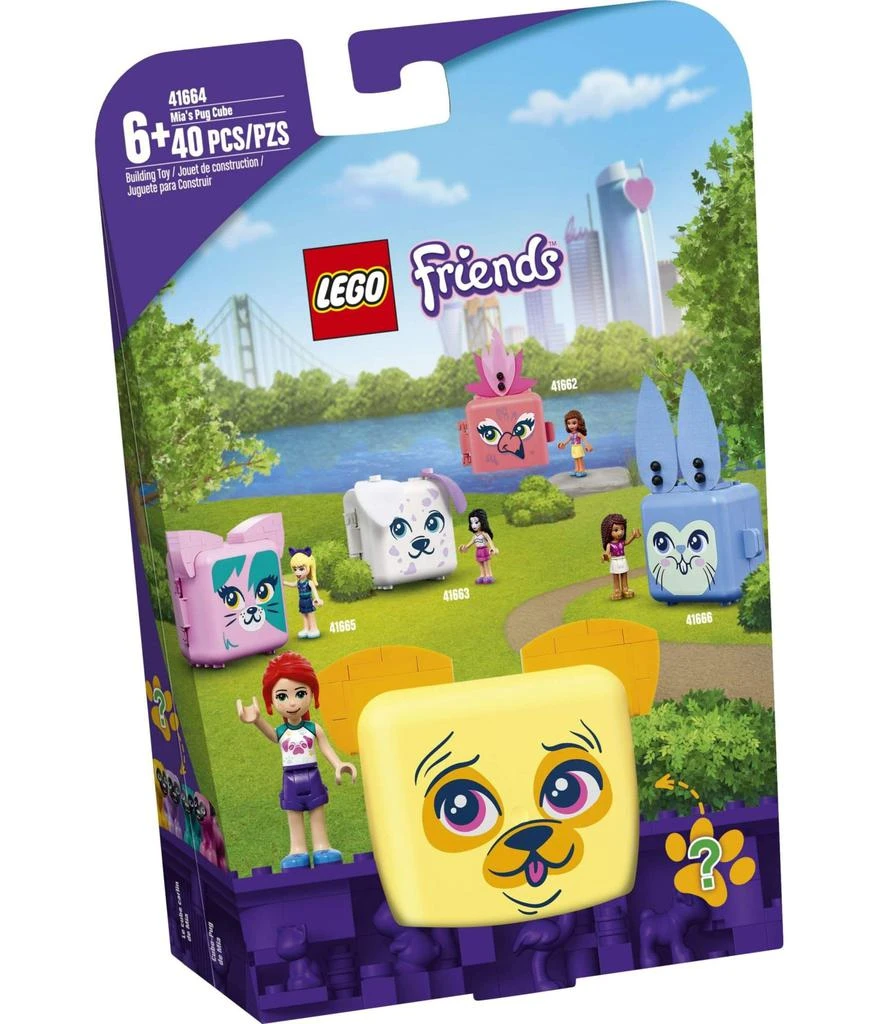 商品LEGO|Mia's Pug Cube 41664,价格¥75,第2张图片详细描述