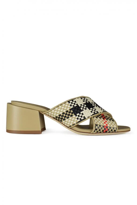 商品Burberry|Castlebar mules,价格¥3944,第1张图片
