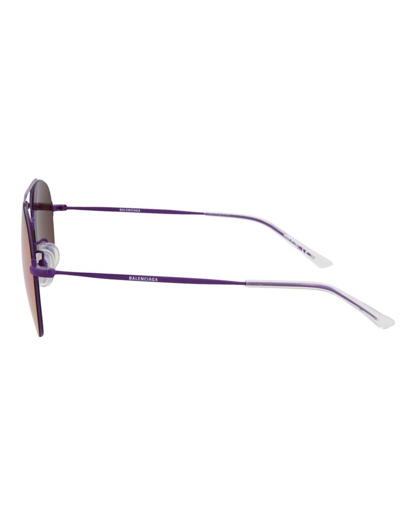 Aviator-Style Metal Sunglasses商品第2张图片规格展示