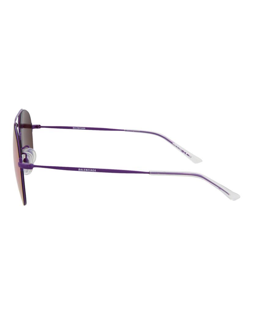商品Balenciaga|Aviator-Style Metal Sunglasses,价格¥1114,第4张图片详细描述