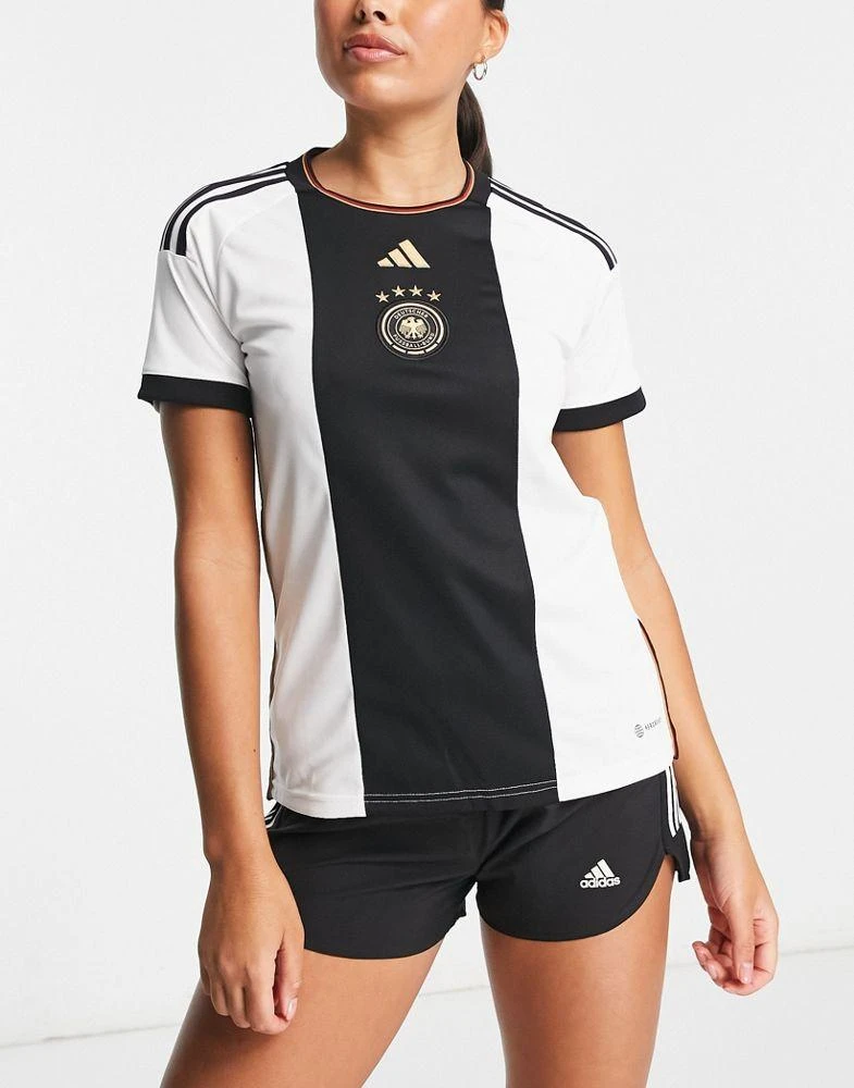 商品Adidas|adidas Football Germany World Cup 2022 home shirt in white,价格¥152,第1张图片