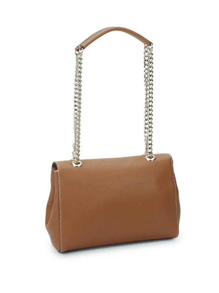 商品Moschino|Faux Leather Curb Chain Shoulder Bag,价格¥1180,第4张图片详细描述