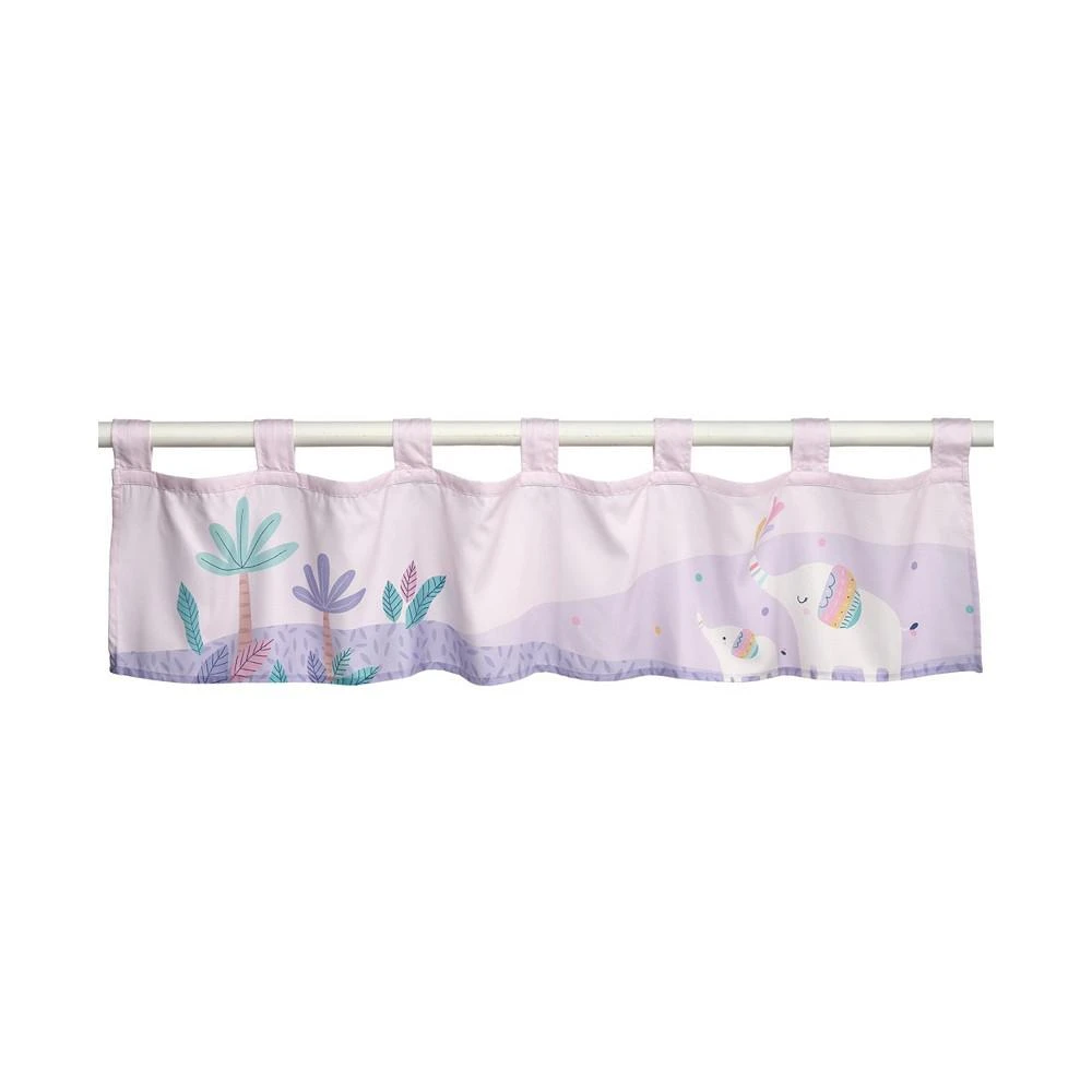 商品Bedtime Originals|Elephant Dreams Nursery/Child Light Pink Window Valance,价格¥127,第1张图片