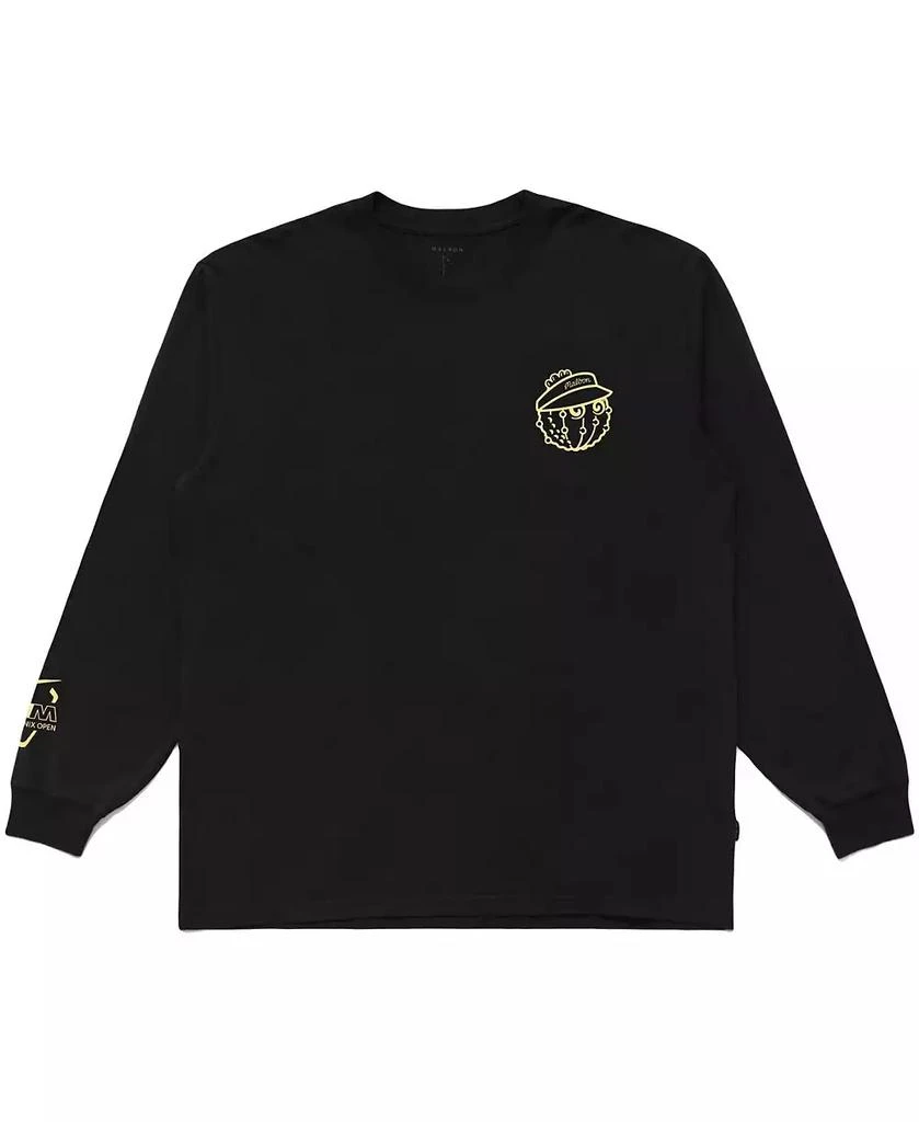 商品Malbon|Men's and Women's Golf Black 2025 WM Phoenix Open People's Open Long Sleeve T-Shirt,价格¥594,第3张图片详细描述