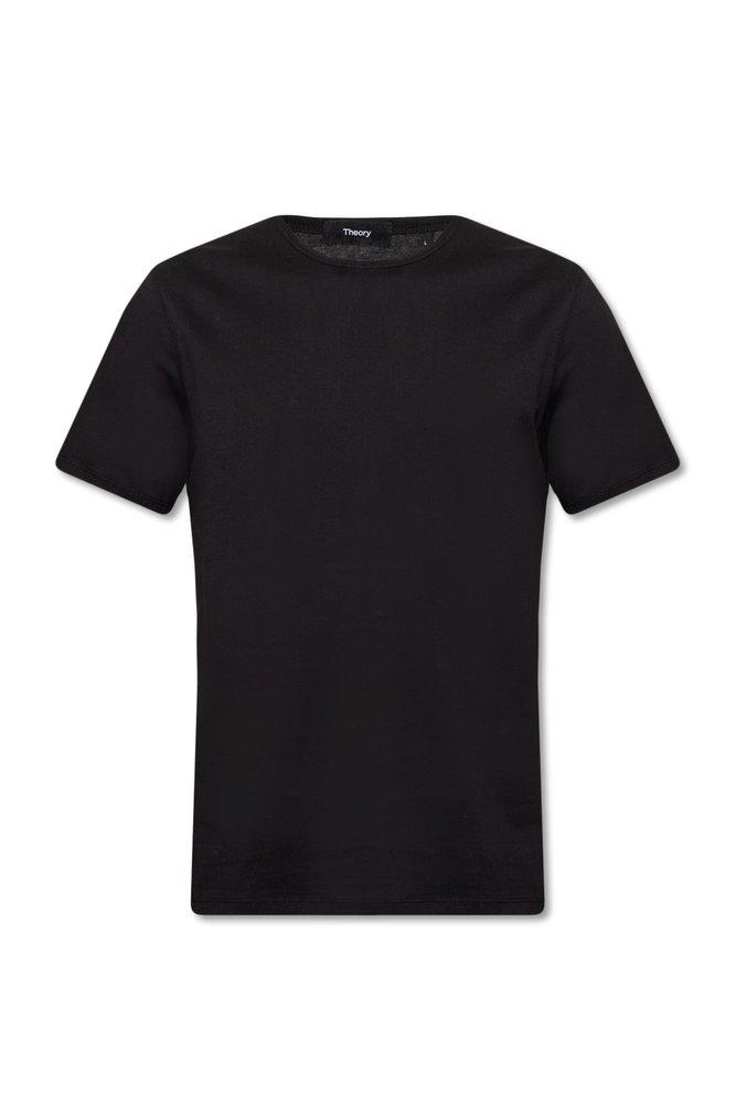 Theory Precise Short-Sleeved Crewneck T-Shirt商品第1张图片规格展示