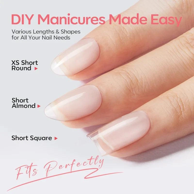 商品[国内直发] MODELONES|Oval&Almond&Square Soft Nail Tips,价格¥118,第5张图片详细描述