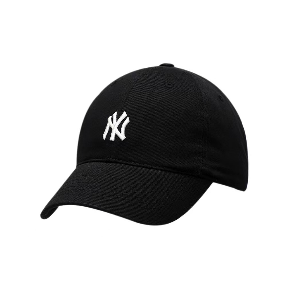 【享贝家】（国内现货）MLB 美联棒黑色白NY小标棒球帽 男女同款 黑色 3ACP7701NK0030-50BKS G-LY商品第1张图片规格展示