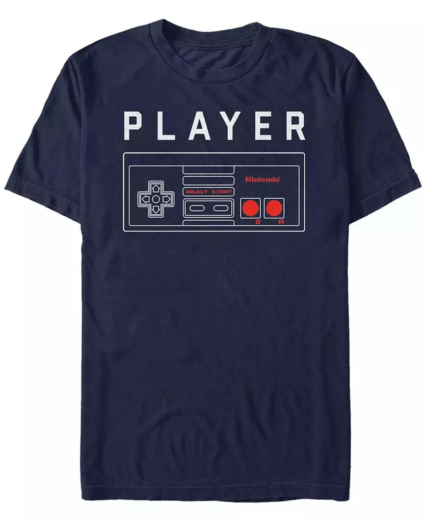 商品Nintendo|Nintendo Men's Classic NES Player One Controller Short Sleeve T-Shirt,价格¥187,第1张图片