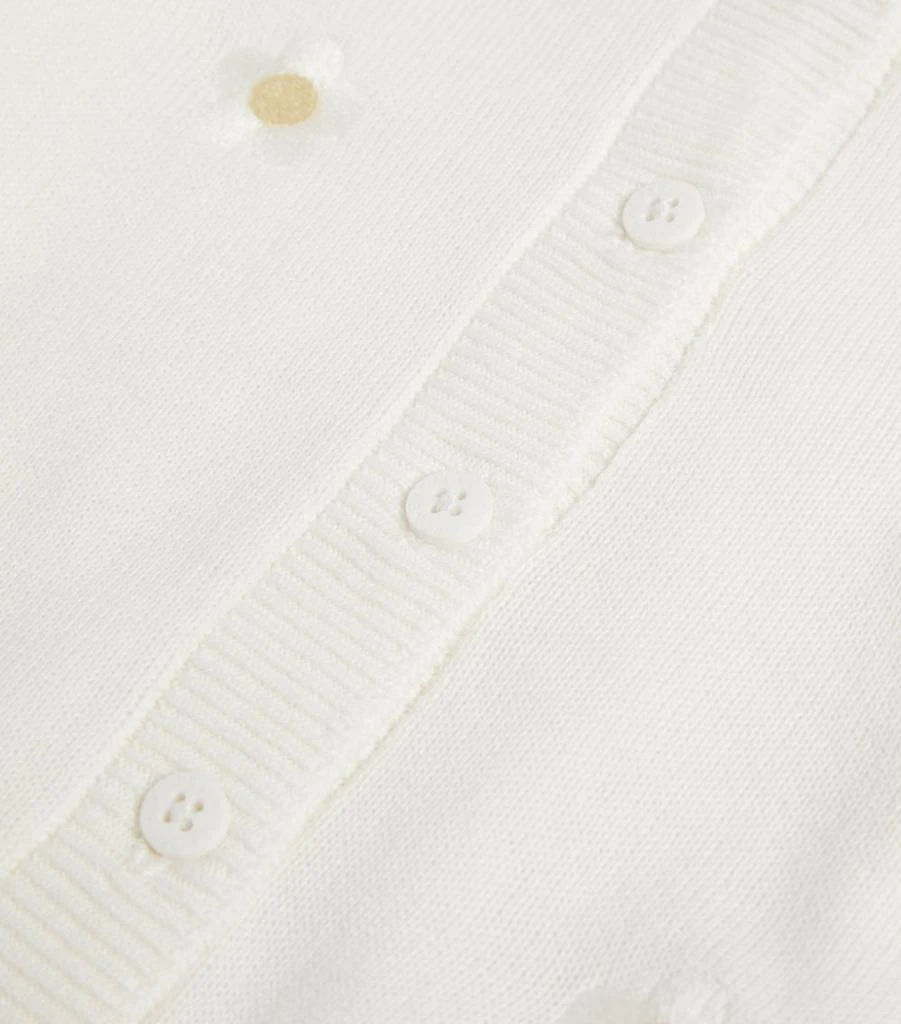 商品Stella McCartney|Embroidered Daisy Cardigan (3-36 Months),价格¥841,第3张图片详细描述