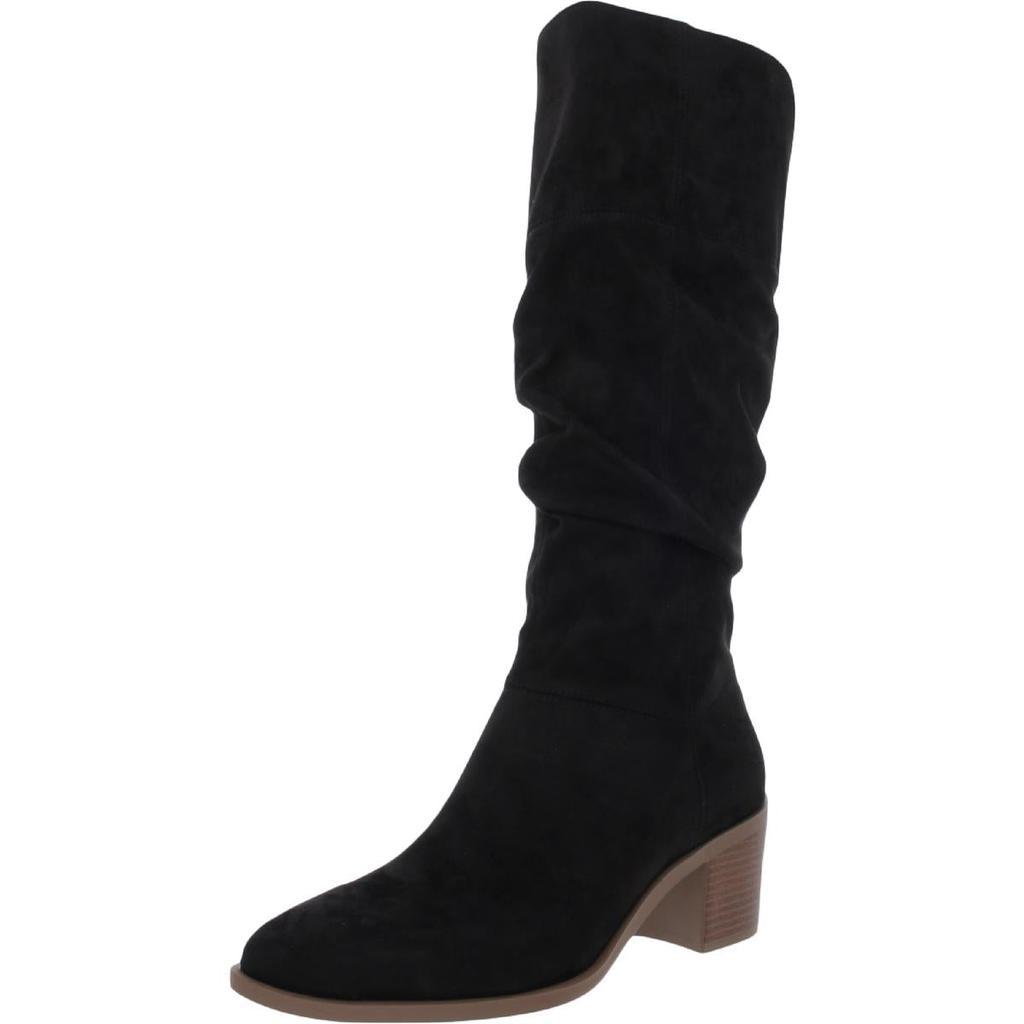 商品Style & Co|Style & Co. Womens August Faux Leather Almond Toe Knee-High Boots,价格¥126-¥163,第4张图片详细描述
