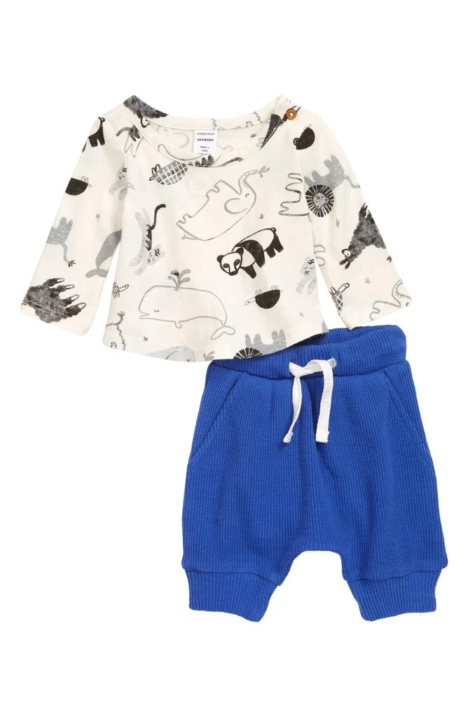 商品Nordstrom|Kids' Nordstrom Playground Print Top and Joggers Set,价格¥106,第1张图片