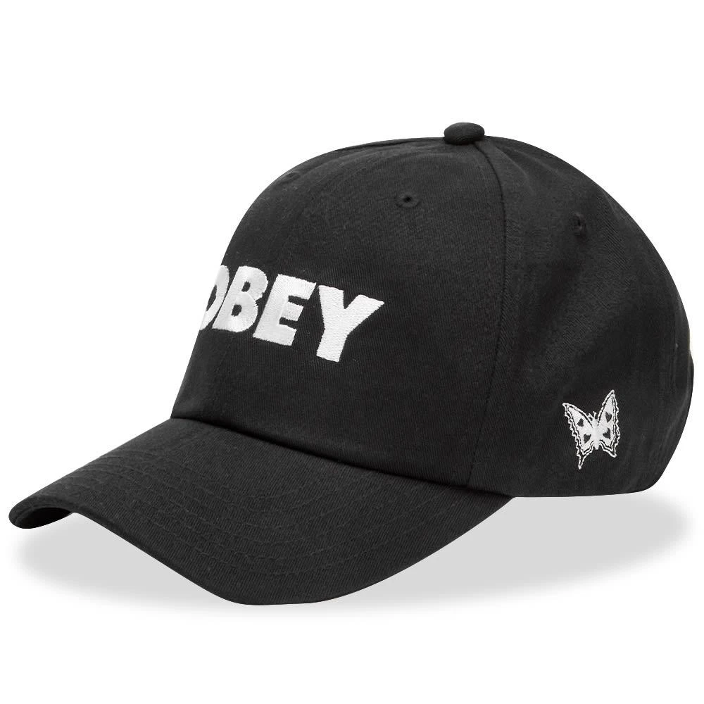 商品Obey|Obey Bold Logo Strapback Hat,价格¥206,第1张图片