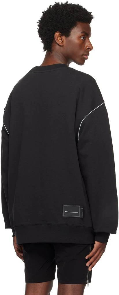 商品We11done|Black Reflective Sweatshirt,价格¥2877,第3张图片详细描述