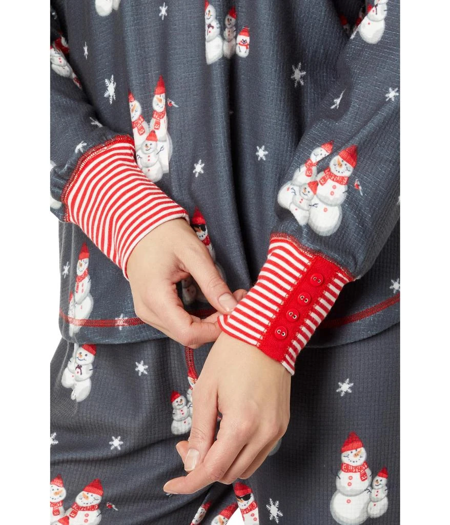 商品P.J. Salvage|Chillin' with My Snowmies PJ Top,价格¥537,第3张图片详细描述