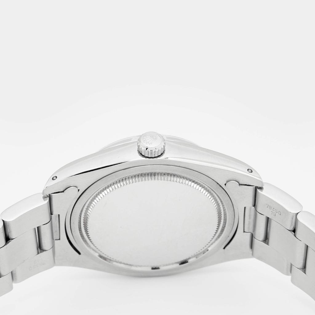 Rolex Silver Stainless Steel Oyster Date Precision 6694 Men's Wristwatch 35 mm商品第4张图片规格展示