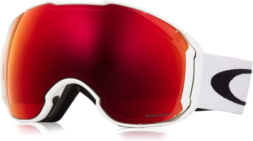商品Oakley|Men's Airbrake Snow Goggles, Prizm Torch Iridium In Polished White,价格¥1222,第2张图片详细描述