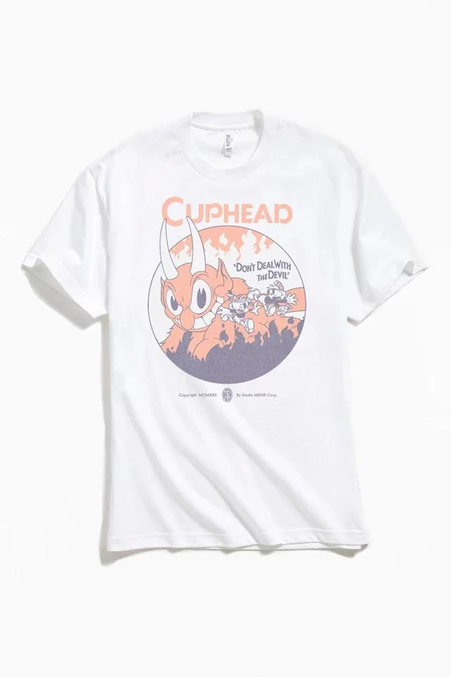 商品Urban Outfitters|Cuphead And Mugman Tee,价格¥257,第1张图片