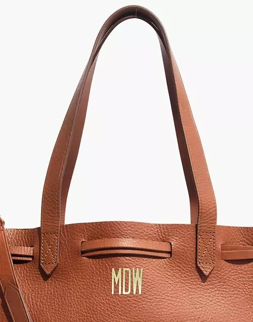 商品Madewell|中号 Drawstring Transport 带抽绳托特吧,价格¥1322,第3张图片详细描述