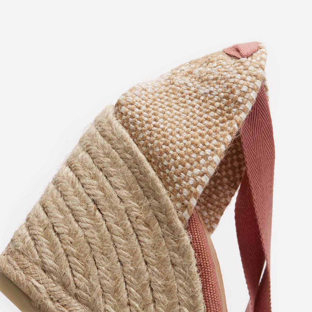 Castañer Women's Carina 8 Wedged Espadrilles - Rosa商品第4张图片规格展示