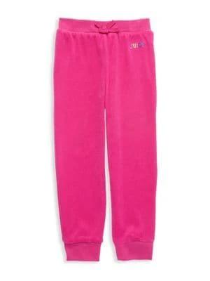 商品Juicy Couture|Little Girl's 2-Piece Velour Hoodie & Joggers Set,价格¥217,第3张图片详细描述