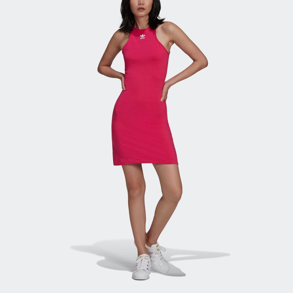 Women's adidas Adicolor Essentials Rib Tank Dress商品第7张图片规格展示