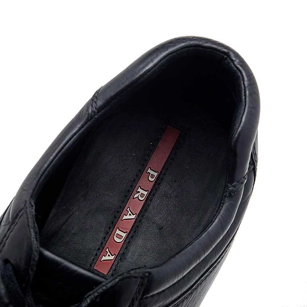 Prada Sport Black Leather Low Top Sneakers Size 43.5 商品