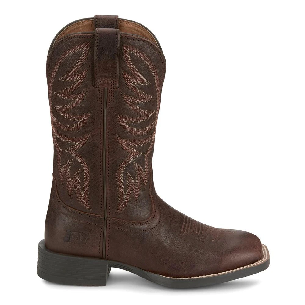 商品Justin Boots|Demeter Wide Square Toe Cowboy Boots,价格¥1170,第1张图片