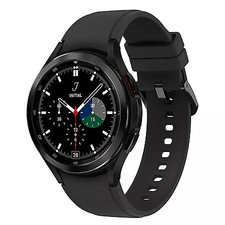 Samsung Galaxy Watch4 Classic Stainless Steel 46mm Smartwatch with Extra Strap (Choose Color)商品第2张图片规格展示