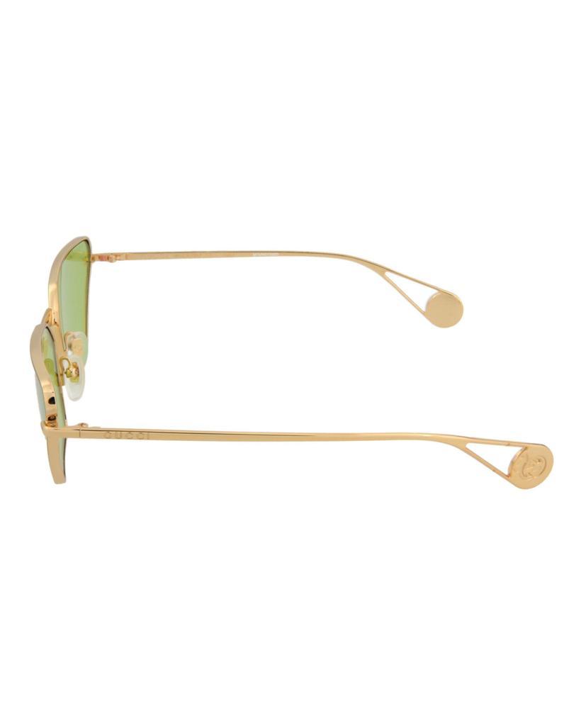 商品Gucci|Cat-Eye Metal Sunglasses,价格¥1034,第5张图片详细描述