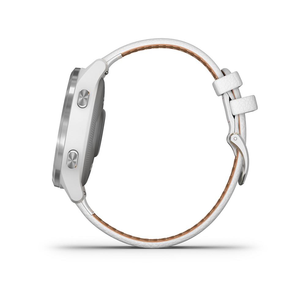 Unisex vivoactive 4 Legacy Saga White Silicone Strap Touchscreen Smart Watch 40mm商品第3张图片规格展示