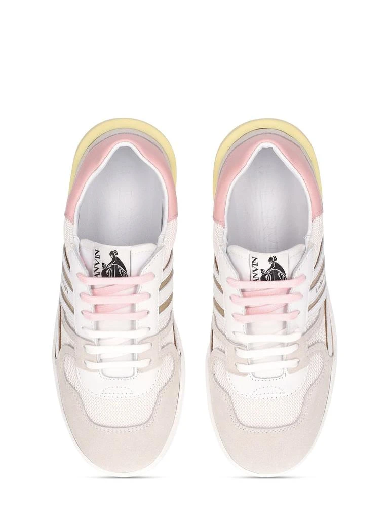 商品Lanvin|Bumper Low Lace-up Sneakers,价格¥1897,第1张图片详细描述