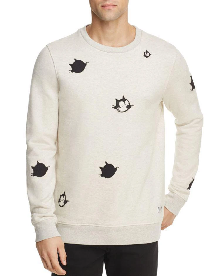 商品Scotch & Soda|Felix Embroidered Crewneck Sweatshirt,价格¥387,第1张图片